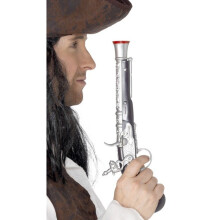 Brown plastic pirate gun