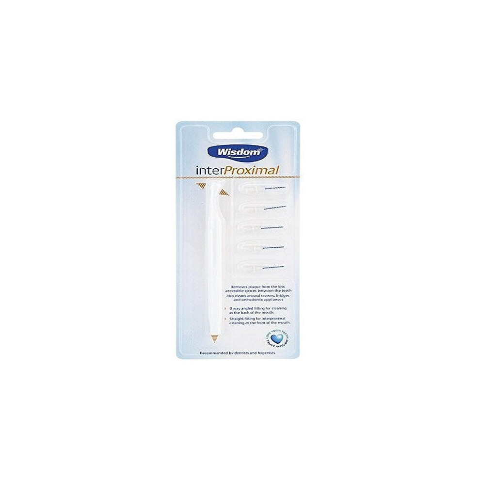 Wisdom Interproximal - Interproximal Brushes Interdental 5 Pack Teeth Braces Orthodontic Per