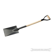 Silverline Digging Spade 1100mm - spade digging silverline gt35 700mm