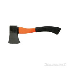 Silverline Fibreglass Hatchet 1.5lb (0.68kg) - fibreglass hatchet 15lb silverline 068kg axe ha36 wood
