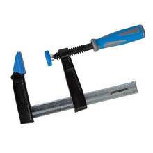 Silverline F-clamp Heavy Duty 150 x 80mm -  silverline x fclamp heavy 150 duty 80mm 675027 woodwork