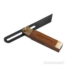 230mm Silverline Adjustable Bevel - Cb72 Marking Sliding Square -  adjustable bevel 230mm silverline cb72 marking sliding square