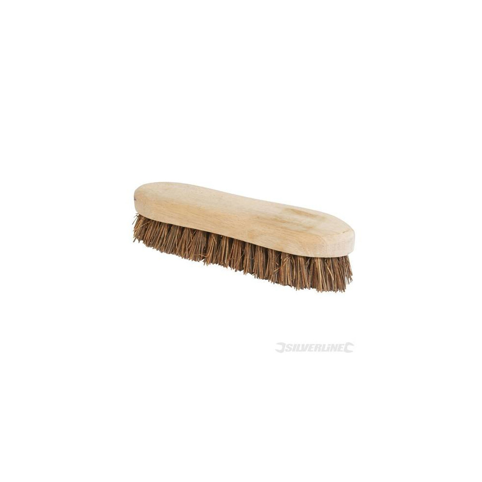 203mm Silverline Scrubbing Brush -  scrubbing brush silverline 8 969750 203mm