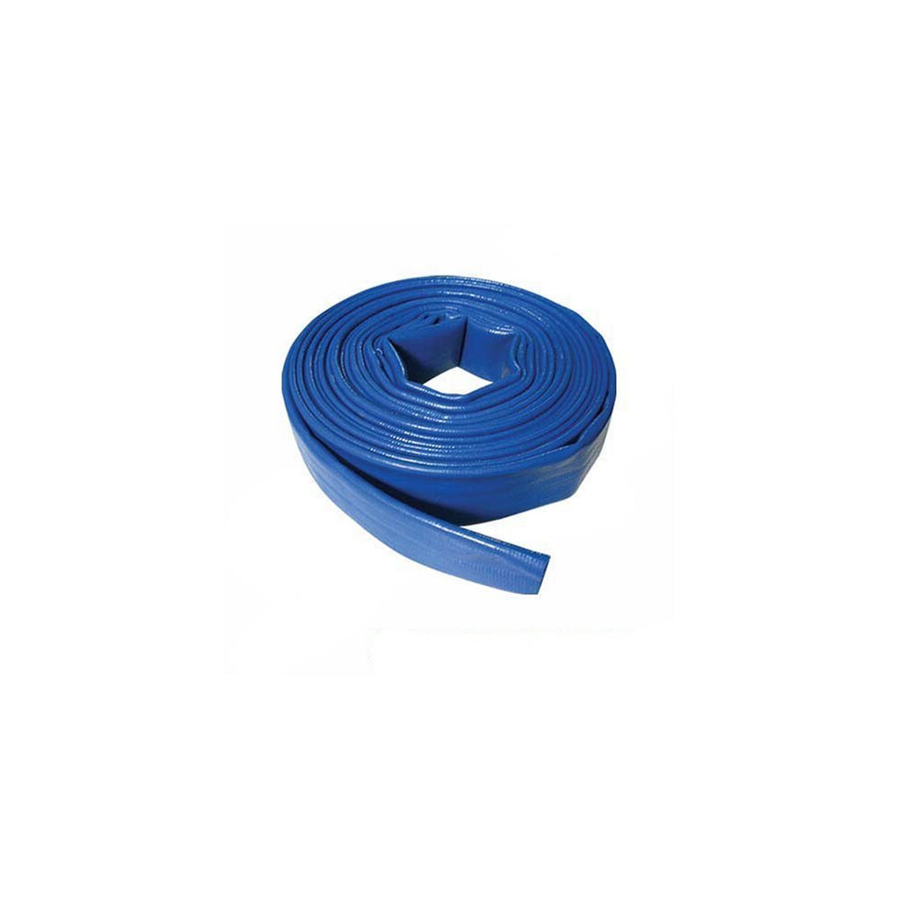 Silverline Lay Flat Hose 10m x 50mm -  flat x hose 50mm silverline 10m 675246 lay discharge