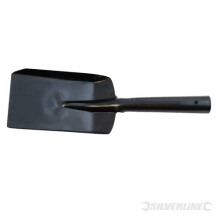 170mm Black Steel Coal Shovel - Silverline 868704 170mm - coal shovel silverline 868704 170 mm black 170mm steel
