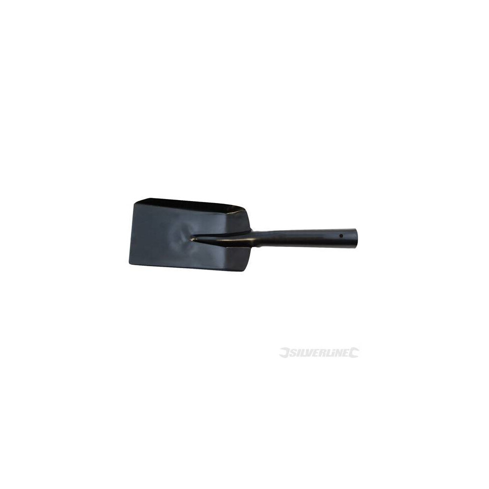 170mm Black Steel Coal Shovel - Silverline 868704 170mm -  coal shovel silverline 868704 170 mm black 170mm steel
