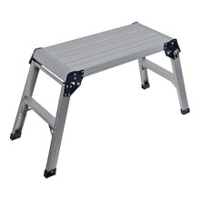 Silverline Step-up Platform 150kg Capacity - Stepup 640000 Work Aluminium -  platform silverline capacity stepup 150kg 640000 work aluminium