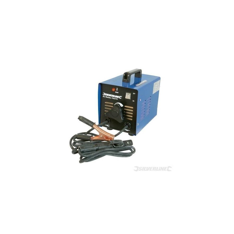Silverline 100a Mma Arc Welder 40 - 100a -  100a arc silverline welder 677293 mma 40100a