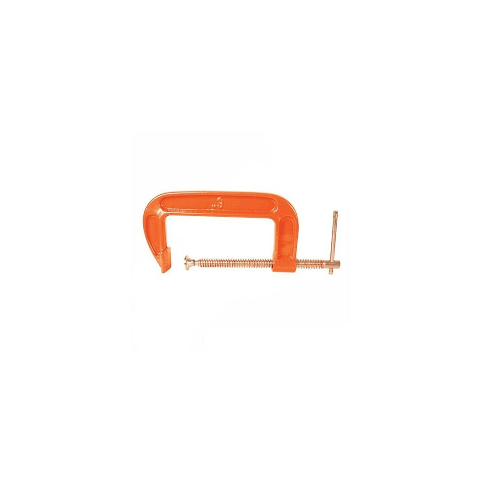 Silverline 150mm G-clamp -  silverline 150mm gclamp vc26 steel