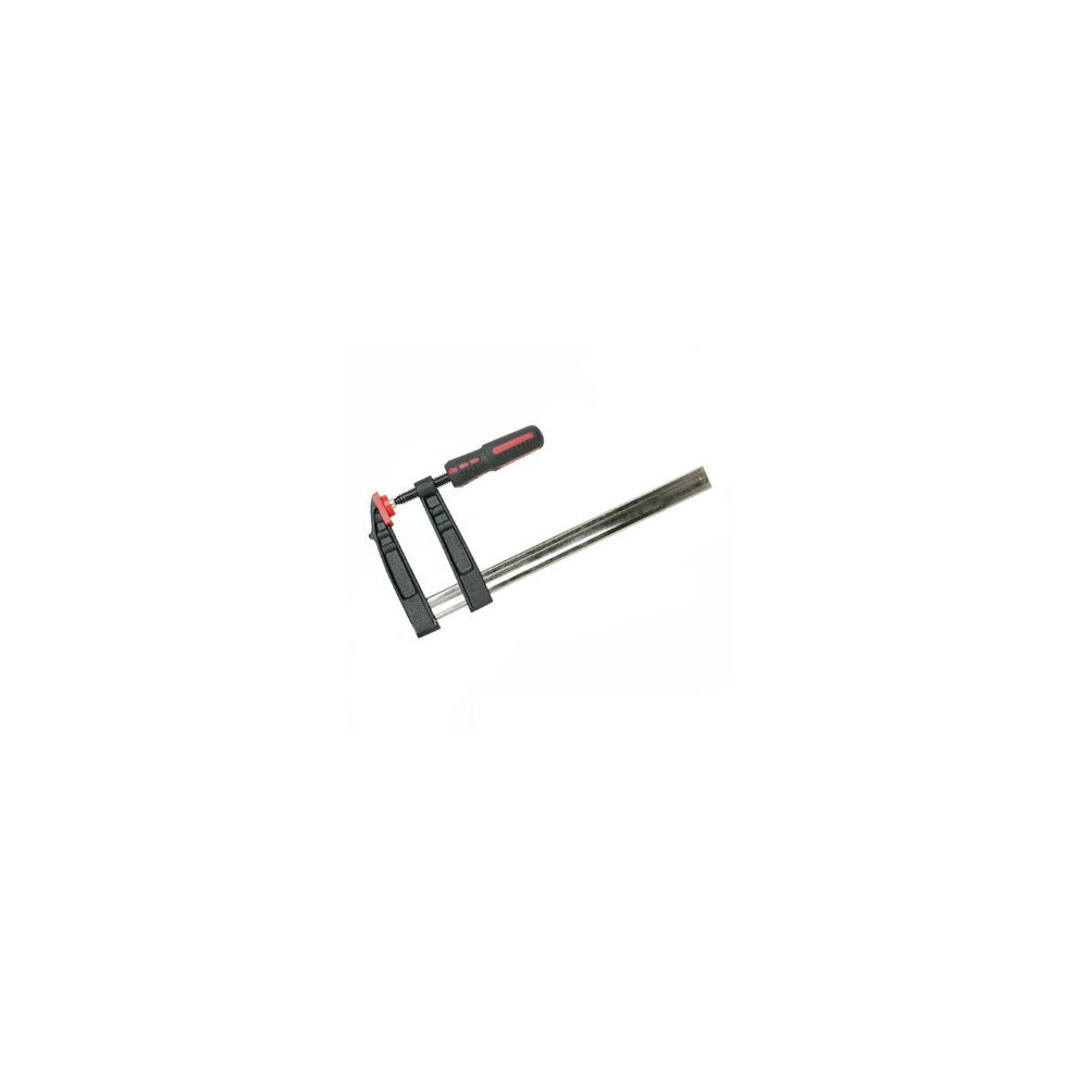 Silverline F-clamp Heavy Duty (deep Capacity) 1000 x 120mm - Silverline 598414 Heavy Duty F Clamps Cramps 1000mm-120mm Plastic Jaw Guard