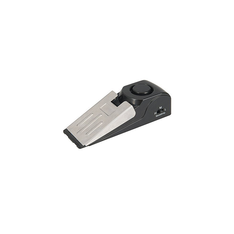 Silverline Door Stop Alarm 1 x 9v (pp3) -  door stop silverline alarm 898104 x 9v pp3 security