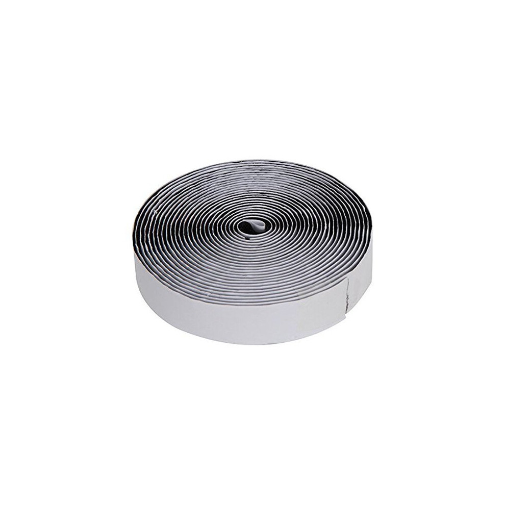 Fixman Hook & Loop Tape Black Self-adhesive 2pce 20mm x 5m - Hook Loop Black 5m -  hook loop black 5m 20mm x selfadhesive fixman 2pce tape reel 25mm