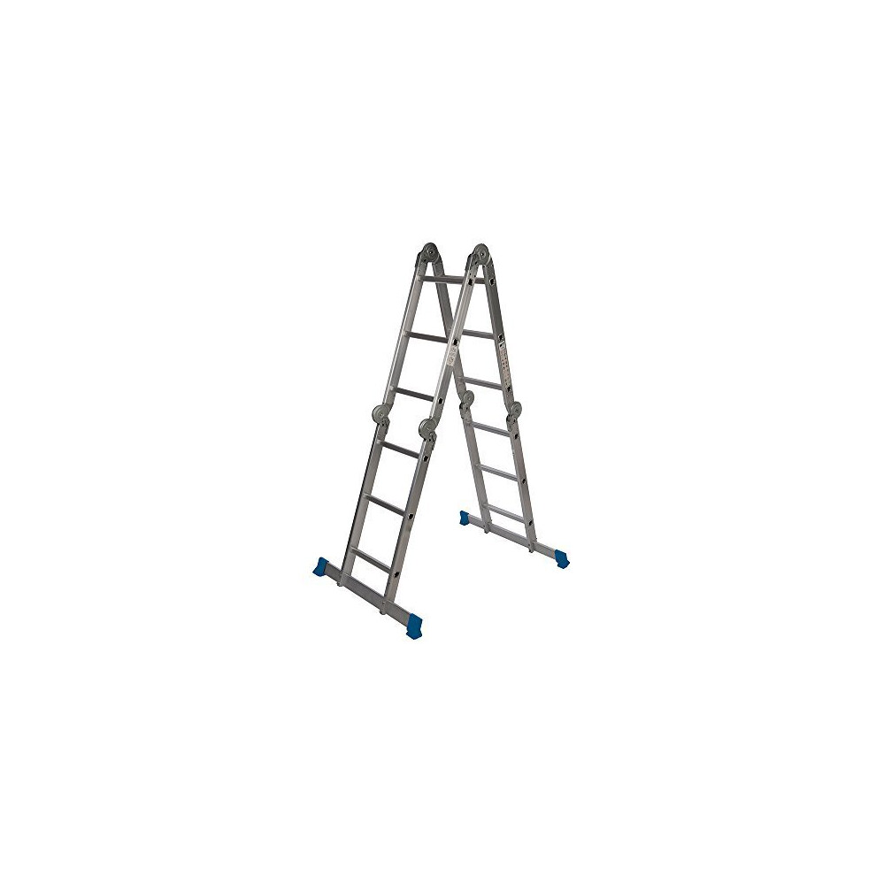 Silverline Multipurpose Ladder With Platform 3.6m 12-tread -  platform multipurpose ladder silverline 36m 12tread 953474