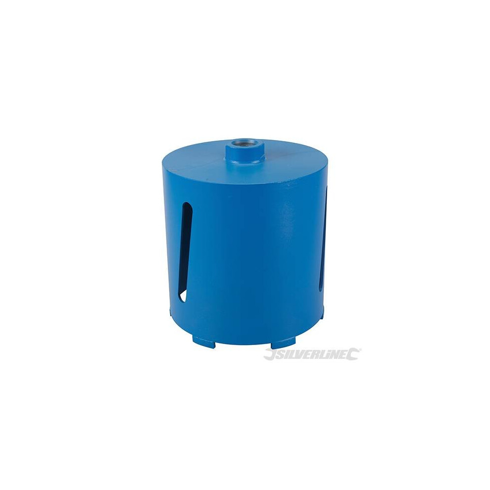 Silverline Diamond Core Drill Bit 152 x 150mm - 406549 -  diamond core drill silverline x 152 bit 406549 150mm