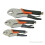 Silverline Silverline Self Locking Soft-Grip Pliers Set 3-Piece 1