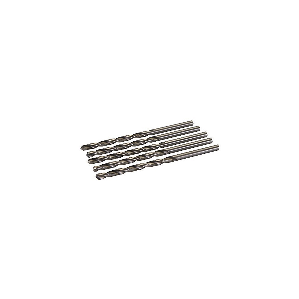 Silverline 8.0Mm X 165Mm Metal Hss-R Jobber Long Drill Bits Pack X5