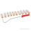 Silverline Silverline Mini Roller Frame & 10 Sleeves 100mm - Silverline roller 10 100mm mini frame sleeves decorating 555252 rollers 1