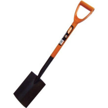 24" Digging Spade -  spade gardening 24 28 border digging fork square mouth shovel pointed