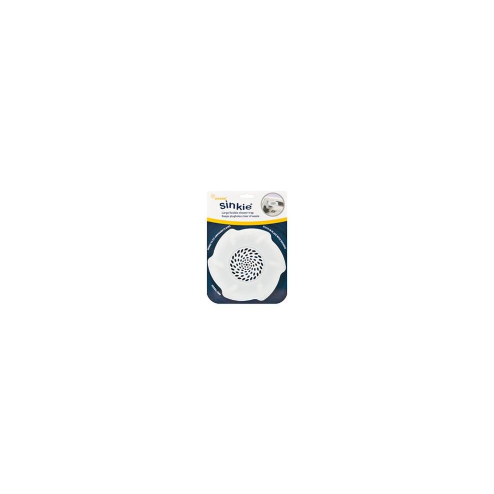 Dossil Sinkie Shower Trap - Shower Trap Sinkie Dossil Eddingtons Large Clear Waste Basin Bath Hair Plugholes 5060014800039