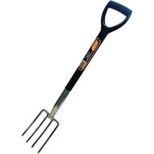 24" Border Fork - Stainless Steel - fork stainless heavy duty gardening 24 spade border steel digging new 600mm