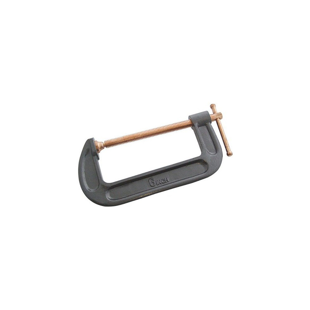 6" G Clamp - Heavy Duty - G Clamp Heavy Duty Wood Diy Metal 6 Copper Welding New Vice Steel Large Threaded Ultra 6150Mm Plated 5032759013647