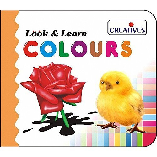 Creative Books - Look &learn Board Book- Colours - Cre0515 Learn ...