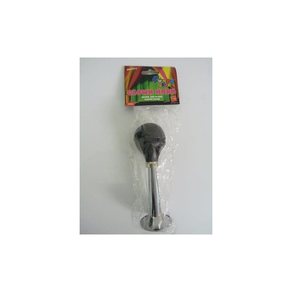 Smiffy's Honk Honk Clown Horn - Fancy Dress Circus - Honk Horn Clown Fancy Dress Circus Black