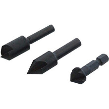 3pc Countersink Bit Set - Drill 3 Steel 12mm 8 10 -  countersink bit set drill 3 steel 3pc 12mm 8 10