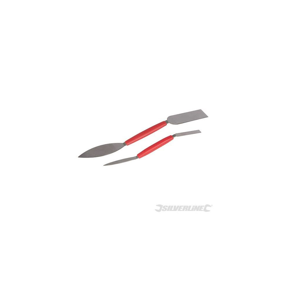 Silverline Plasterers Leaf & Square Tools Set 2pce 2pce - 226833 -  2pce plasterers leaf square set tools silverline 226833