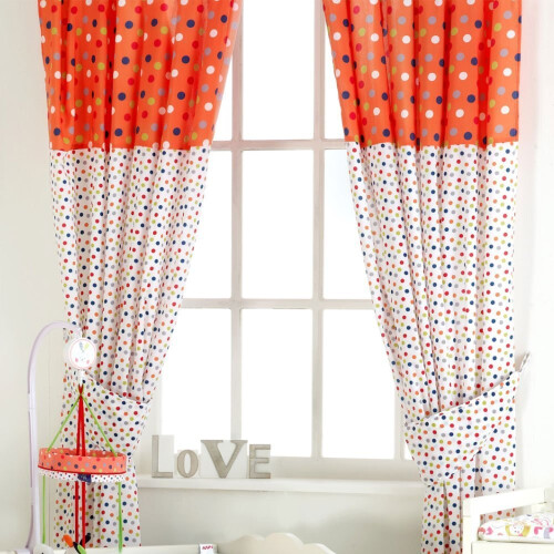 Red Kite Cotton Tail Nursery Curtains