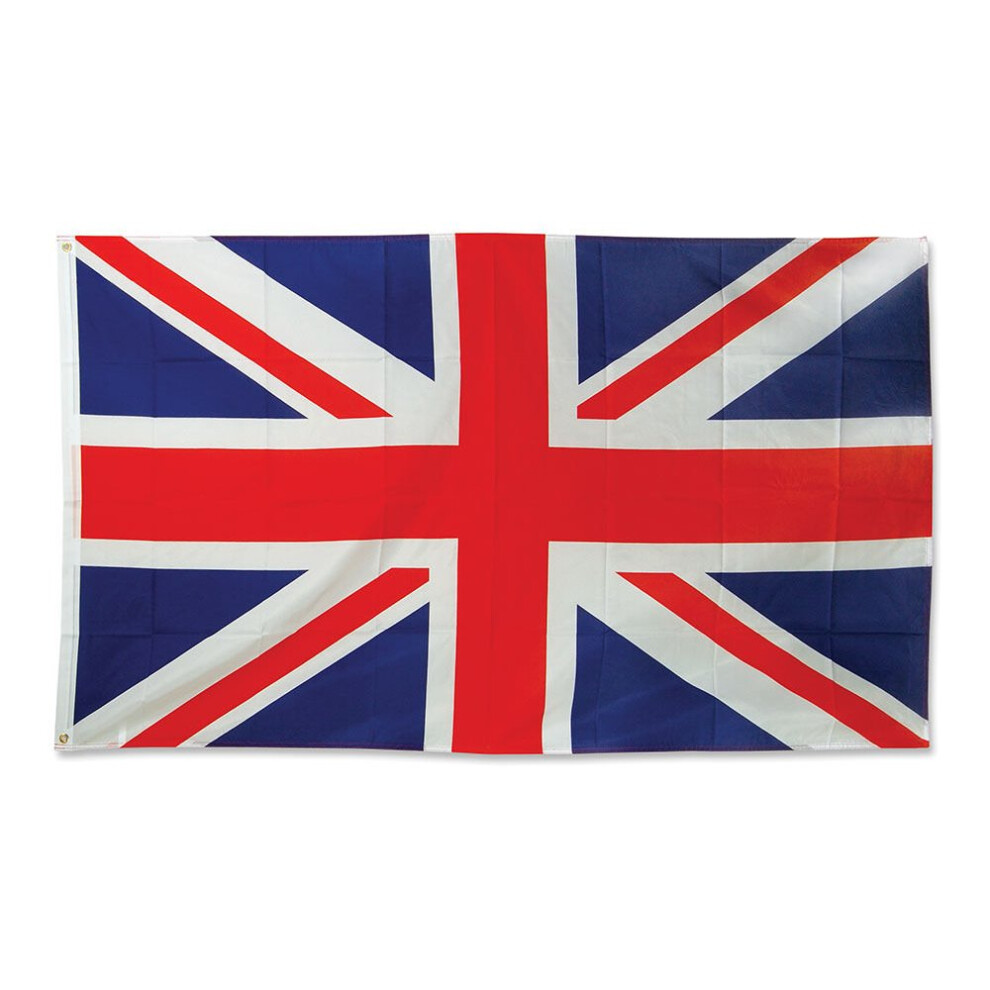 Union Jack Flag. 3' x 5' Cloth - Flag 3 5 Flags Decoration Streamer Bunting -  union jack flag 3 x 5 cloth flags decoration streamer bunting jubilee