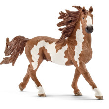 Schleich Pinto Stallion Model - Farm Life Horse - schleich pinto stallion farm life horse