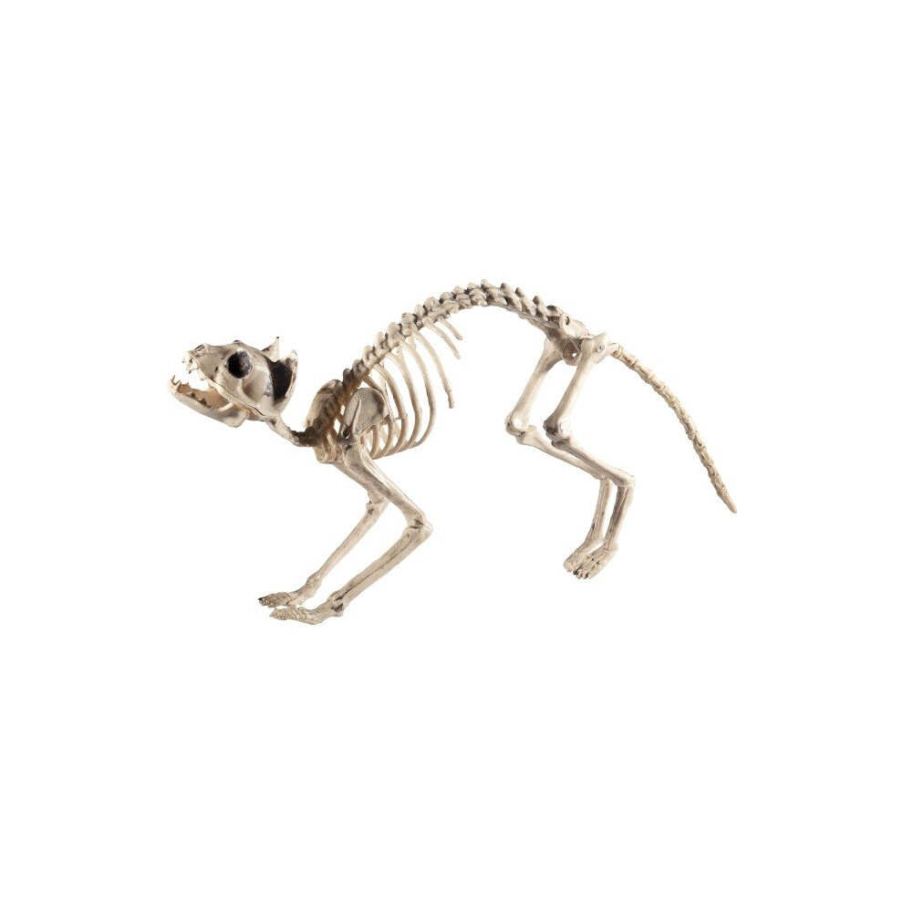 Smiffy's 46913 Cat Skeleton Prop (One Size) - Cat Skeleton Prop Green