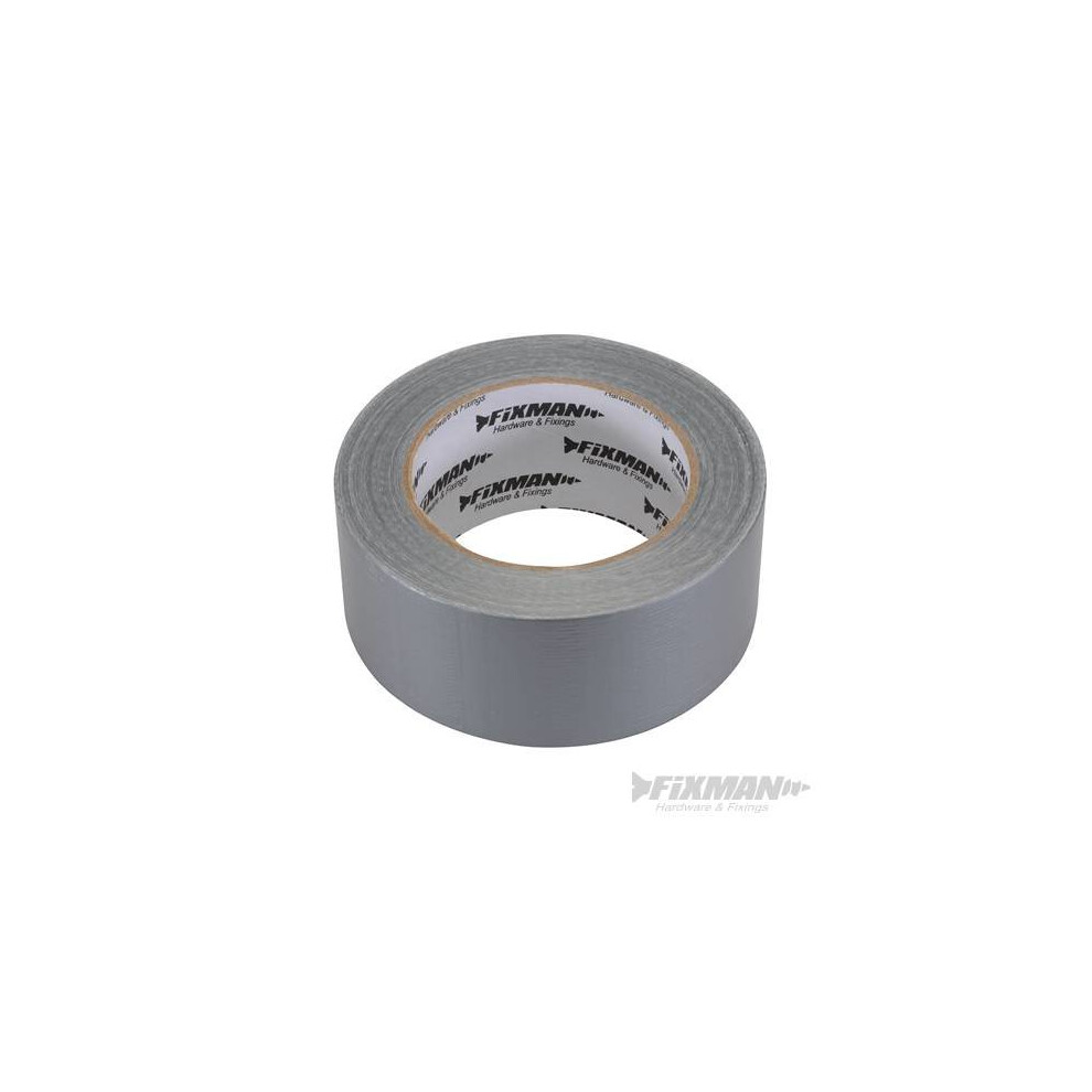 Fixman Heavy Duty Duct Tape 50mm x 50m Silver - Duct Heavy Duty Tape 50m Silver -  duct heavy duty tape fixman 50m silver 50mm 189098