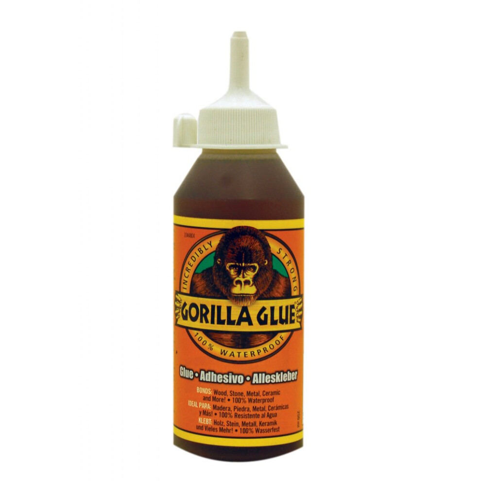 250ml Waterproof Gorilla Glue - Super Wood Adhesive Range Epoxy Full -  glue gorilla super 250ml wood adhesive waterproof range epoxy full