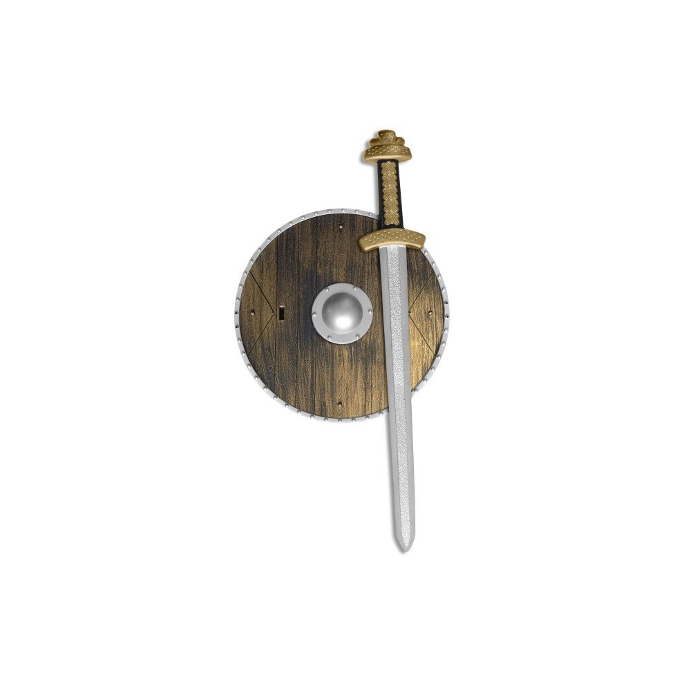 Smiffy's 39Cm Weapons Set With Sword And Shield - Fancy Dress Accessory Kids - Set Sword Weapons Shield Fancy Dress Accessory Kids