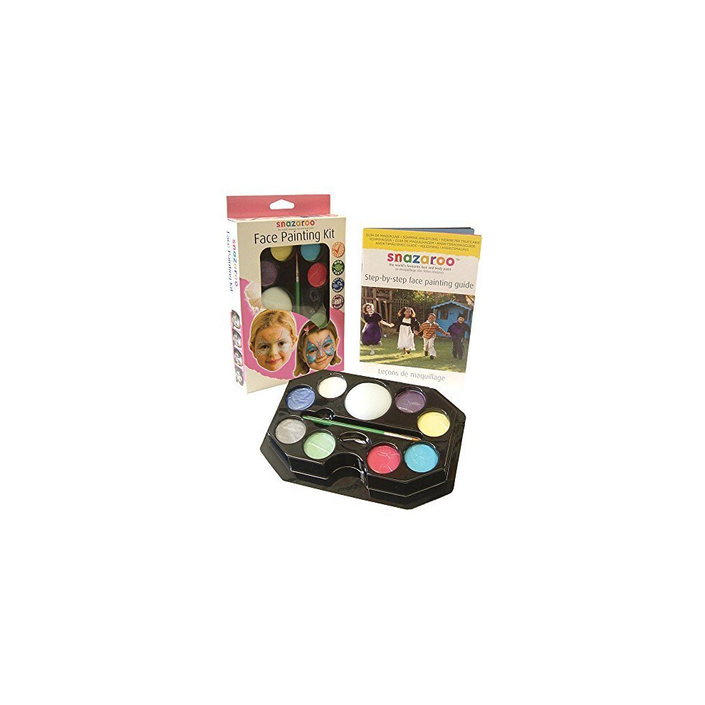 Snazaroo Girl Face Painting Kit - Paint Girls Palette -  face snazaroo kit paint girls palette painting