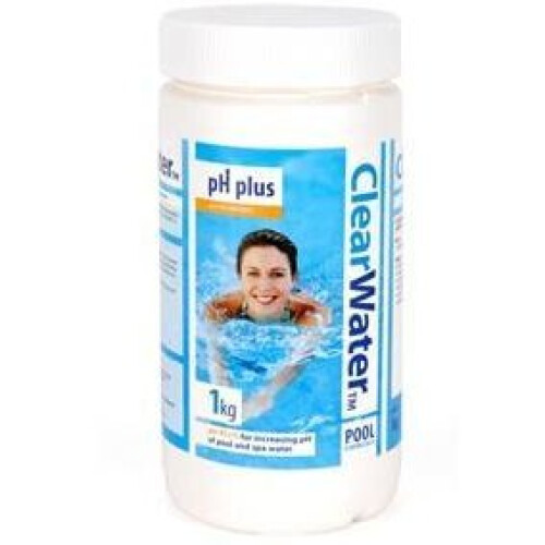 ClearWater Clearwater pH Plus pH Increaser - 1kg | Swimming Pool Spa Maintenance
