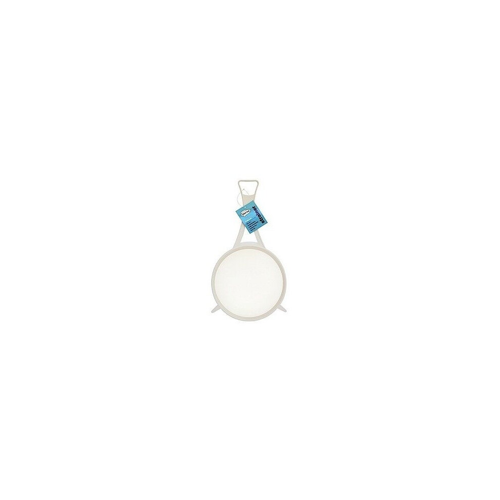 15cm White Plastic Nylon Mesh Strainer - Chef Aid 10k32948 -  strainer plastic white nylon mesh chef aid 10k32948