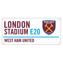 West Ham Street Sign -