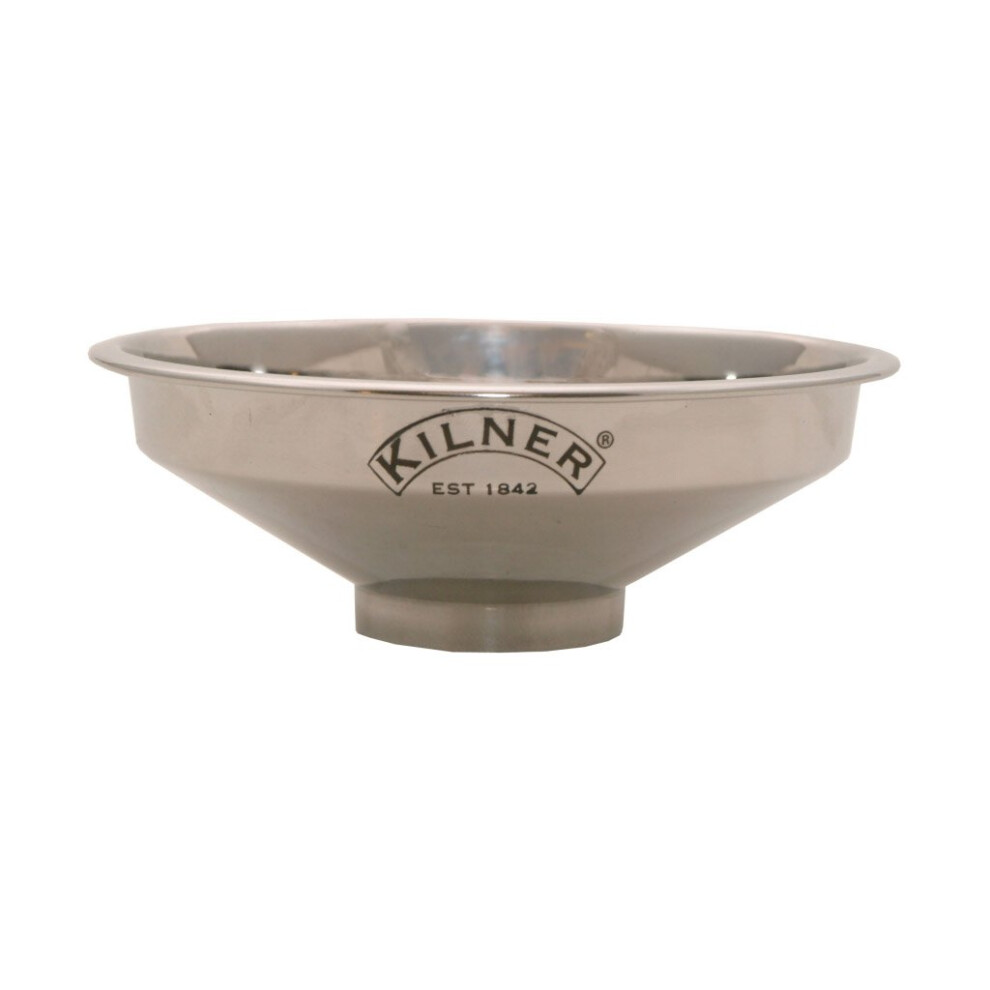 Stax Kilner Easy Fliter Funnel - Stainless Steel Fill Preserves Jam 0025410 Rayware - Funnel Stainless Steel Easy Kilner Fill Preserves Jam 0025410