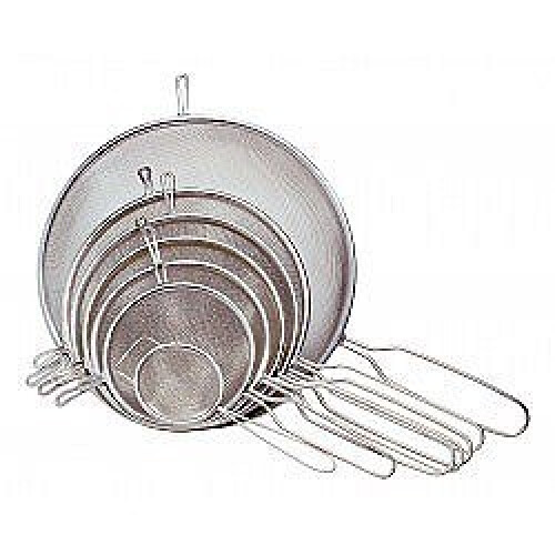 24cm Metal Tinned Strainer - Chef Aid Diameter Sieve New -  chef 24cm aid diameter sieve new