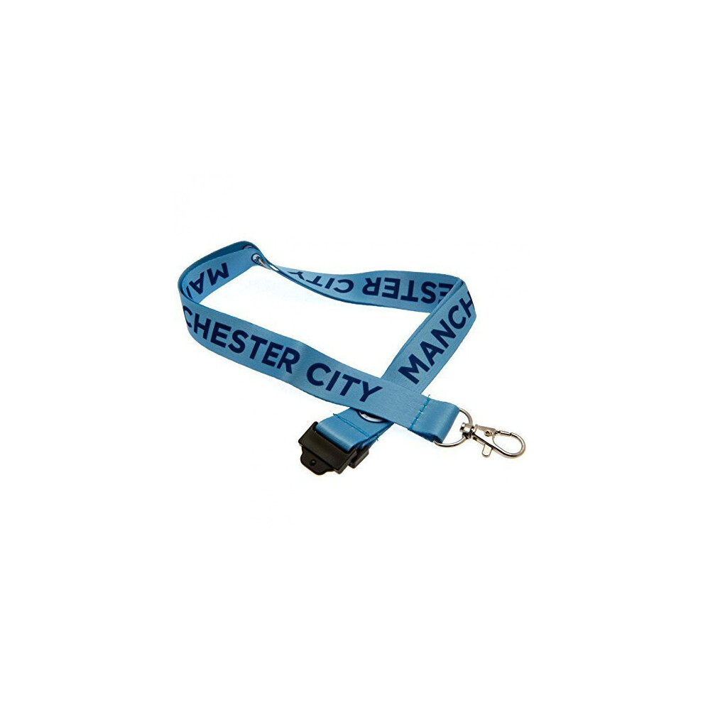 Spot On Gifts Manchester City Lanyard - Keyring Id Official Licensed Football - Manchester City Lanyard Keyring Id Official Licensed Football Not,Specified