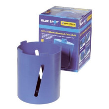 Blue Spot 19518 127 X 150mm Diamond Core Drill - Blue - bluespot 127 x 150mm diamond core drill