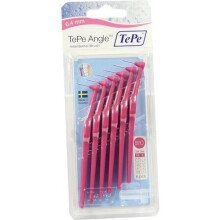 Tepe Angle Pink Blister - Interdental Brushes 6 04mm Pack -  tepe angle interdental brushes 6 pink 04mm pack
