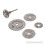 Silverline Silverline Dremel Rotary Tool HSS Saw Cutting Disc Set - 6 Piece 1