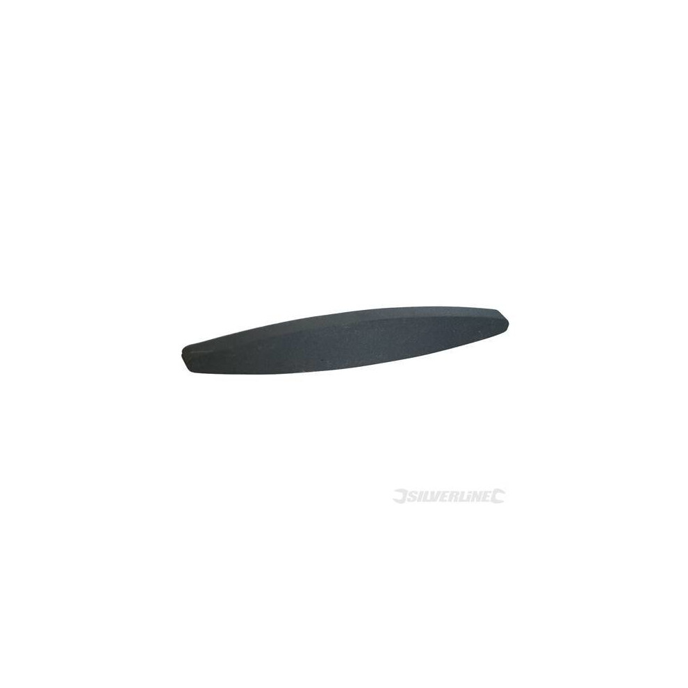 225mm Silverline Oval Sharpening Stone - 993062 Tools -  sharpening stone oval 225mm silverline 993062 tools