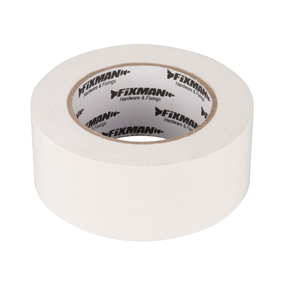 Fixman Super Heavy Duty Duct Tape 50mm x 50m White - Duct Heavy Duty Tape Super -  duct heavy duty tape super fixman white 50mm 190229
