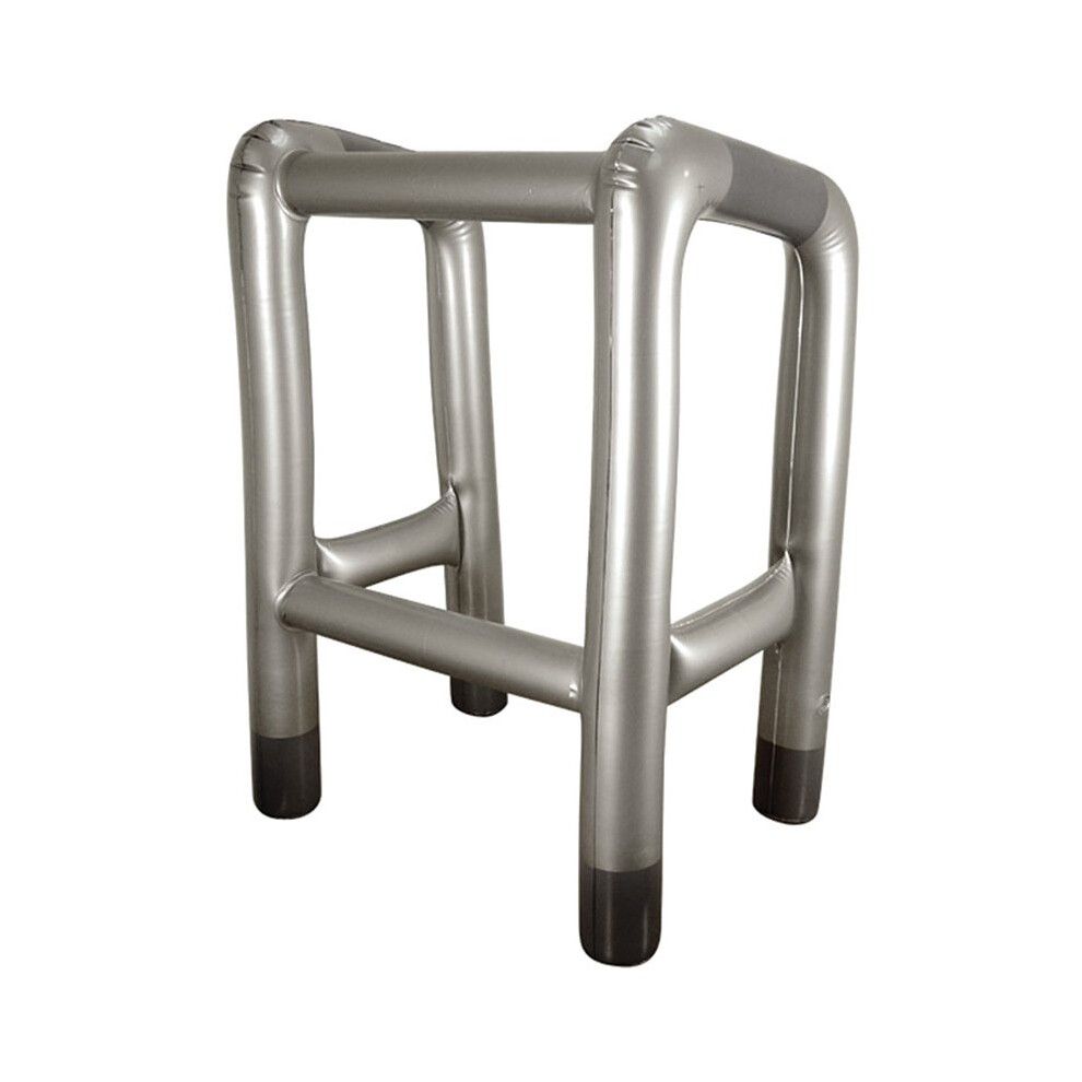 Bristol Novelty Inflatable Walking Frame Prop - Zimmer Up Party Blow Dress Joke Fancy Novelty - Inflatable Frame Walking Zimmer Up Party Blow Dress Joke Fancy