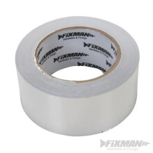 Fixman Aluminium Foil Tape 50mm x 45m - Foil Aluminium Tape 50mm 45m 190288 - foil aluminium tape fixman 50mm 45m 190288